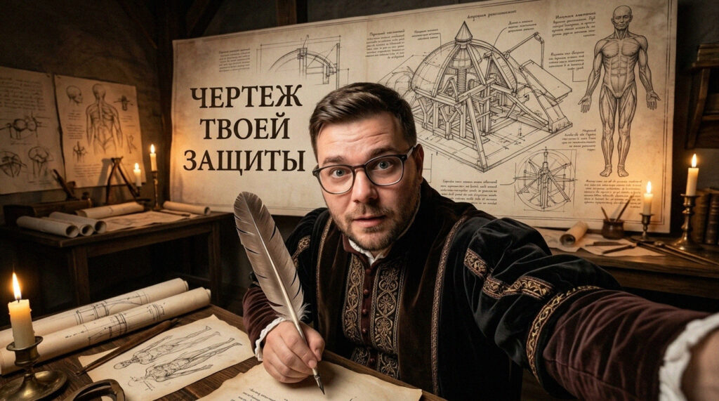 Иллюстрация естественного барьера организма и способов укрепления иммунитета в сезон простуд