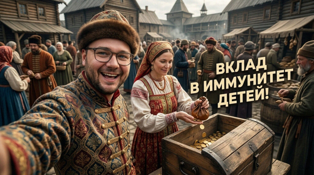 Здоровый ребенок и мама, концепция укрепления детского иммунитета и превентивного велнеса