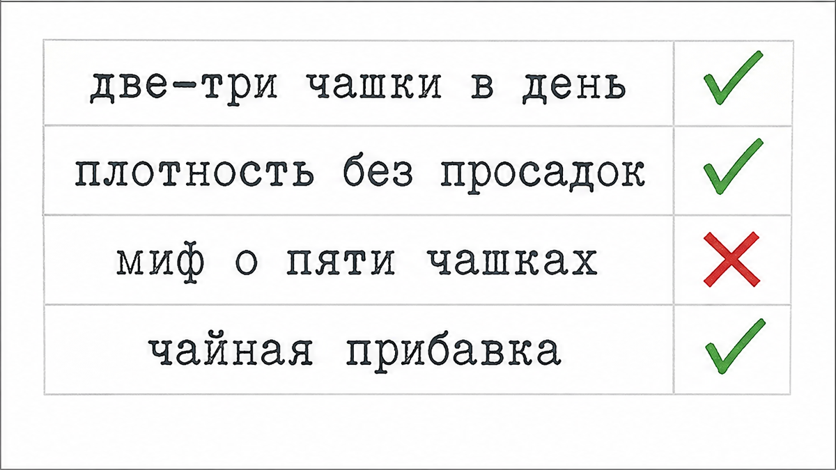 Сравнение: любители кофе и непьющие по плотности костей