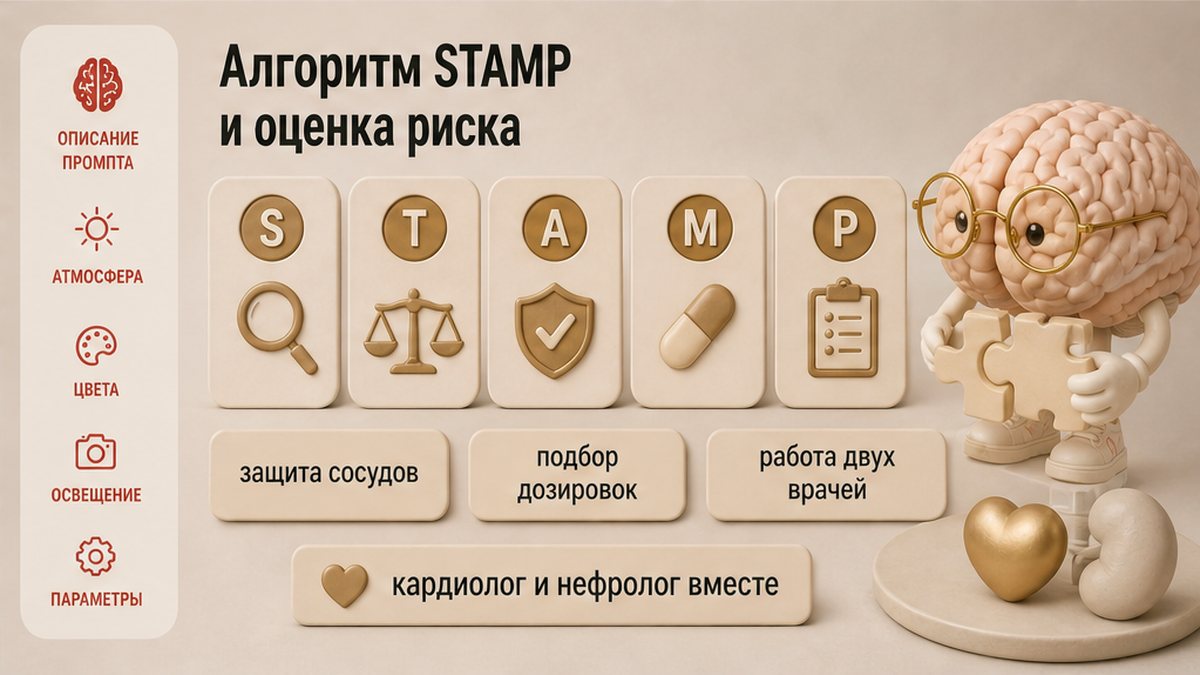 Алгоритм STAMP: скрининг, оценка риска и совместная работа врачей