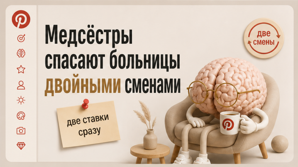 Иллюстрация: медсёстры спасают больницы двойными сменами