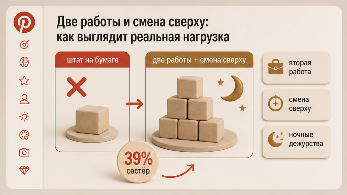 Сравнение: ставка на бумаге и реальная нагрузка двумя работами
